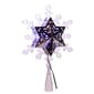Kurt Adler Blue & White LED Rotating Snowflake Treetop - image 2