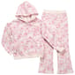 Girls (4-6x) Kids Headquarters(R) 2pc. Aop Fleece Lined Hoodie/Pant - image 1