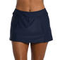 Womens Maxine Solid Wide Waistband Swim Skirt - image 1