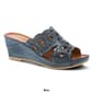 Womens Spring Step Labarnas Slide Wedge Sandals - image 8