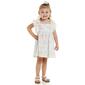 Toddler Girl Emily & Oliver&#40;R&#41; Lemon Gauze Dress with Shorts - image 1