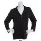 Plus Size Hasting & Smith Long Sleeve Zip Mock Neck Cardigan - image 6