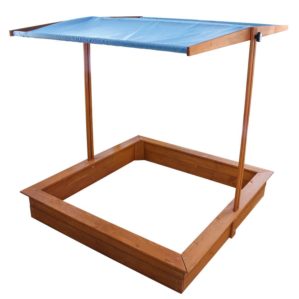Homeware Red Hemlock Sandbox with Canopy