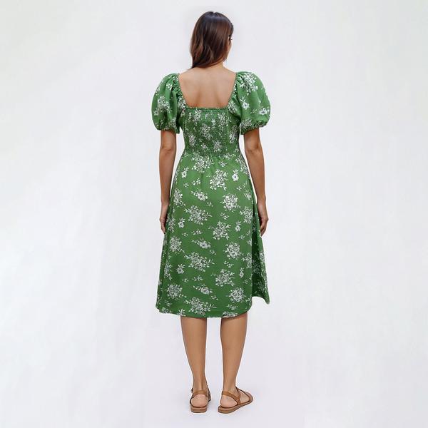 Womens Absolutely Famous Short Sleeve Floral A-Line Dress - Boscov's