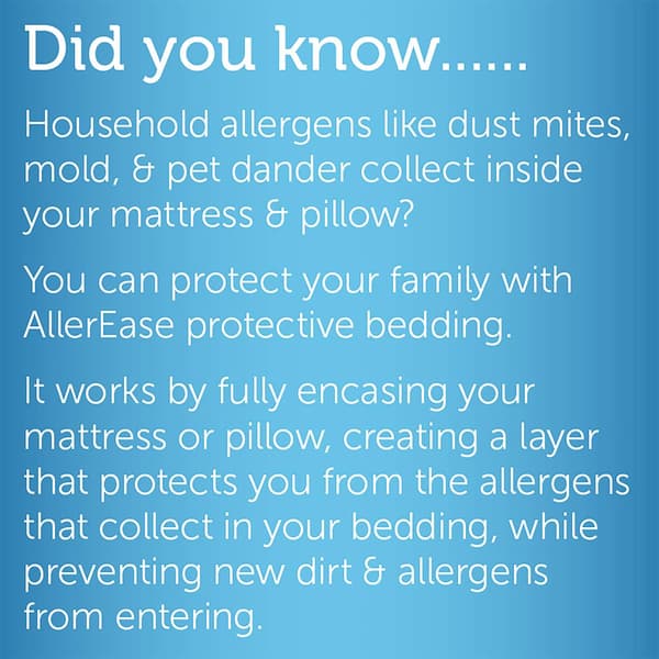 AllerEase Waterproof Mattress Protector