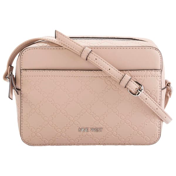 Nine West Bowie Embossed Logo Camera Minibag - image 