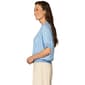 Womens Democracy Dolman Sleeve Space Dye Stripe Sweater - image 3