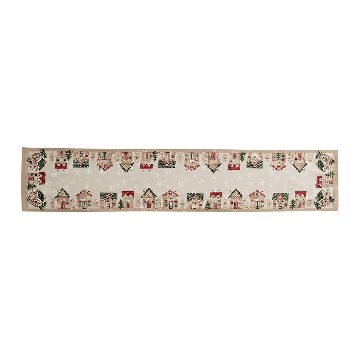 Avanti Avanti Linens Gingerbread Village Runner - 72in.