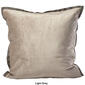 Velvet Flange Decorative Pillow - 18x18 - image 6