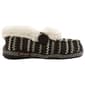 Womens MUK LUKS® Sequoia Moccasin Slippers - Black - image 2
