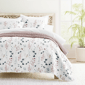 Soft Essentials Ultra Soft Poppy Bloom Reversible Quilt Set - image 3