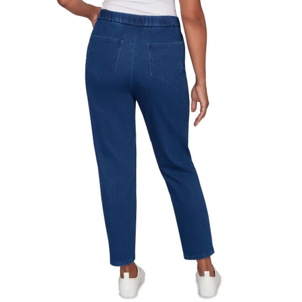Petite Alfred Dunner Sunset Canyon Denim Short Length Pants