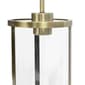 Lalia Home 1-Light Adjustable Cylindrical Clear Glass Pendant - image 7
