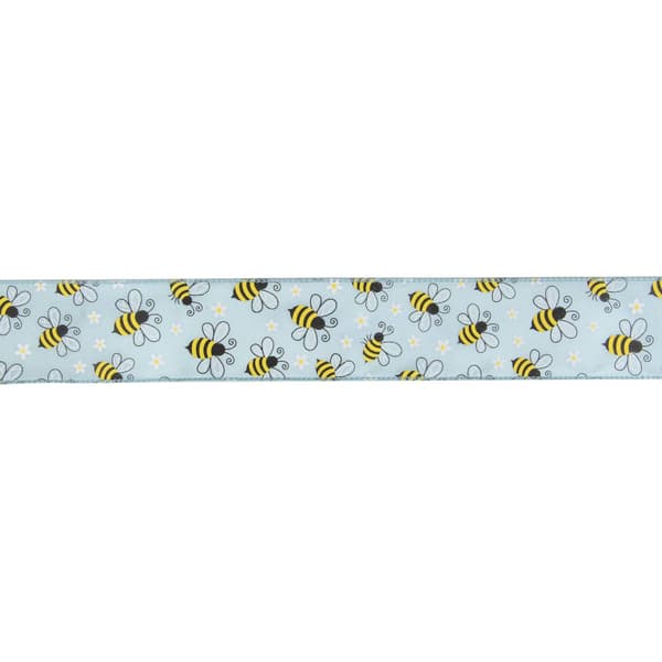 Northlight Seasonal 30ft. Spring Bumblebee Craft Ribbon
