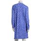 Womens Karen Neuburger Riviera Ditsy V-Neck Nightshirt - image 2