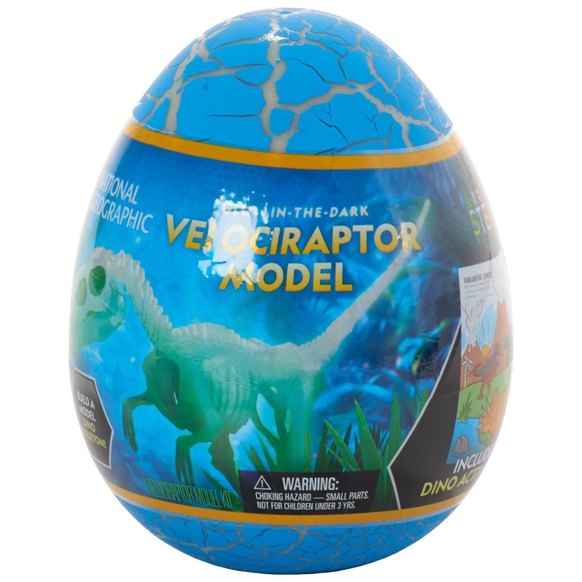 National Geographic™ Glow-in-the-Dark Velociraptor Model | Boscov's