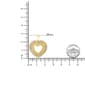 Haus of Brilliance 14kt. Gold 1.0ctw. Diamond Mini Heart Pendant - image 5