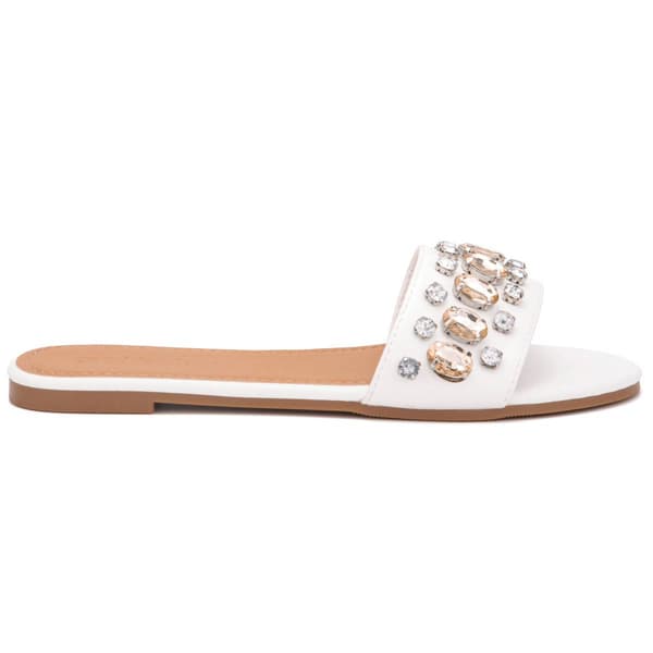 Womens Olivia Miller Elsa Slide Sandals