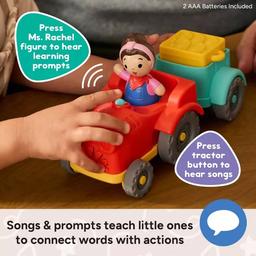 Spin Master™ Ms. Rachel™ Sing & Learn Tractor