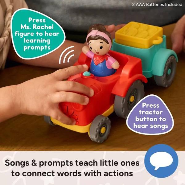 Spin Master™ Ms. Rachel™ Sing & Learn Tractor