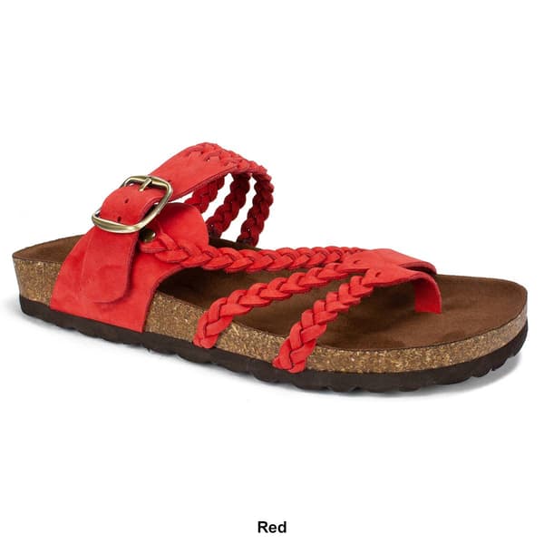 Womens White Mountain Hayleigh Footbeds Sandals