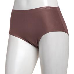 Womens Laura Ashley(R) Brushed Micro Brief Panties - LS4063LP