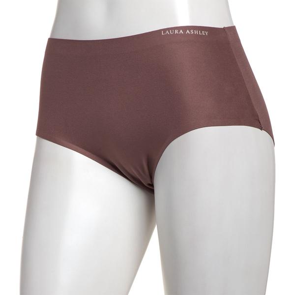 Womens Laura Ashley(R) Brushed Micro Brief Panties - LS4063LP