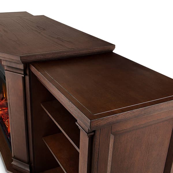Real Flame Valmont Electric Fireplace TV Stand