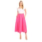 Womens White Mark Flared Midi Skirt with Pockets - image 2