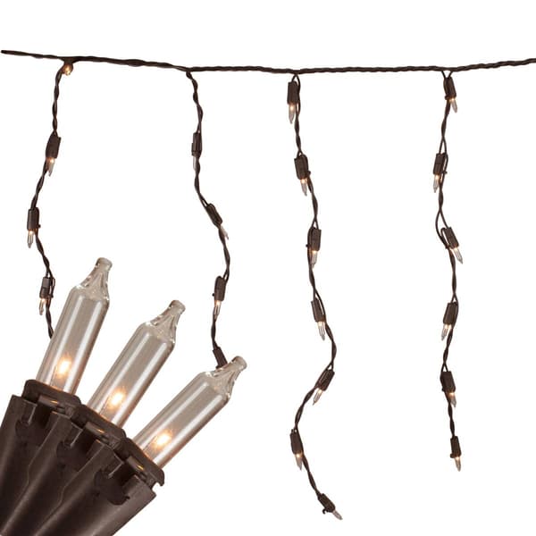 Northlight Seasonal 100ct. Clear Mini Icicle Christmas Lights