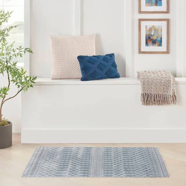Nourison Astra Bohemian Trellis Rectangular Area Rug