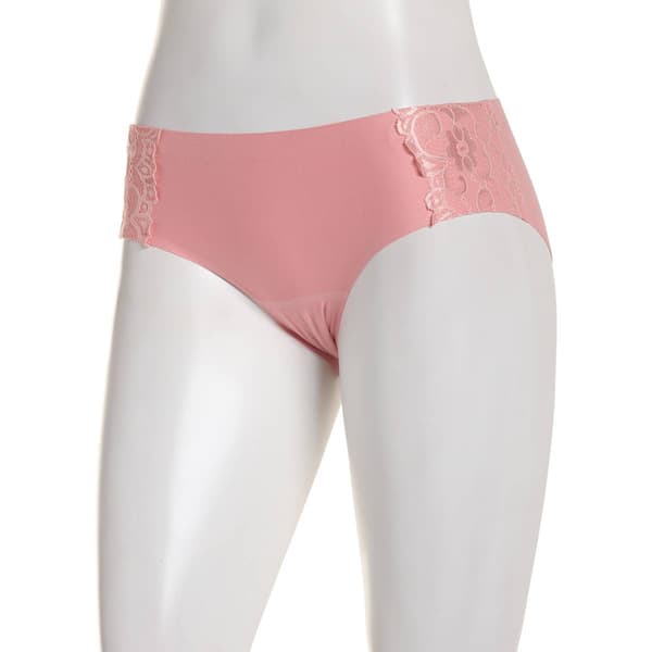 Womens Laura Ashley(R) Single Laser Hipster Lace Panties - LS4733S - image 