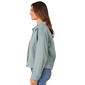 Womens Democracy Long Sleeve Button Down Utility Pocket Jacket - image 2