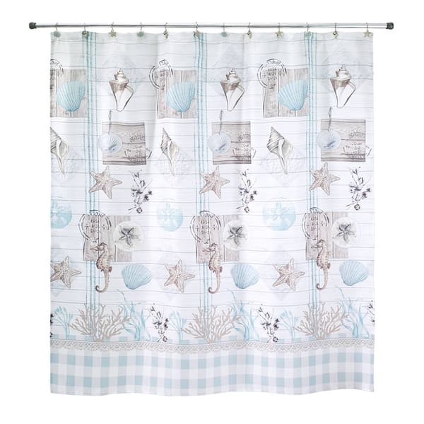 Avanti Farmhouse Shell Shower Curtain