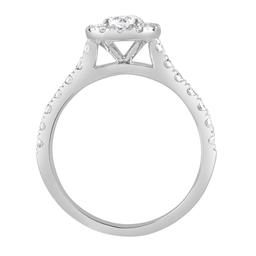 Nova Star™ 5/8ctw. Lab Grown Halo Diamond Engagement Ring