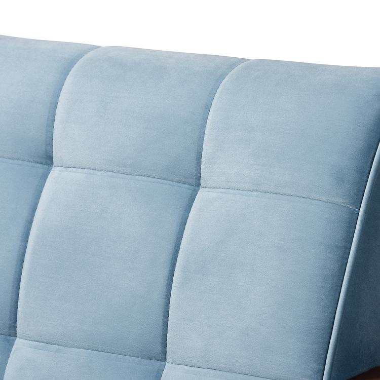Baxton Studio Asta Mid-Century Wood Armchair
