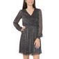 Petite MSK Long Sleeve Smock Waist Dress - image 1