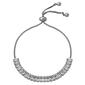 Adjustable 9.5in. Baguette Bracelet - image 1