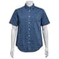 Mens Architect(R) Check Weekender Button Down Shirt - Chambray - image 1