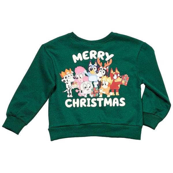 Toddlers Bluey 2-piece Merry Christmas Sweatshirt & Jogger Set