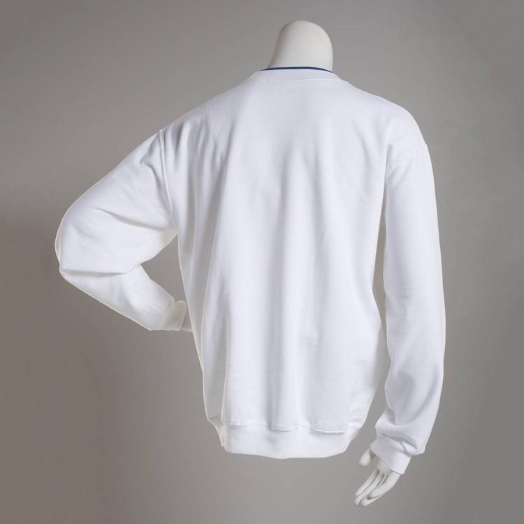 Womens Top Stitch By Morning Sun Butterfly Fleece Sweatshirt