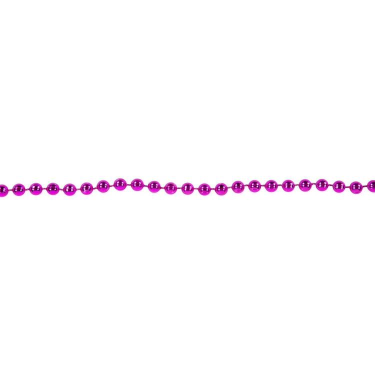 Northlight Seasonal Shiny Pink Beaded Christmas Garland