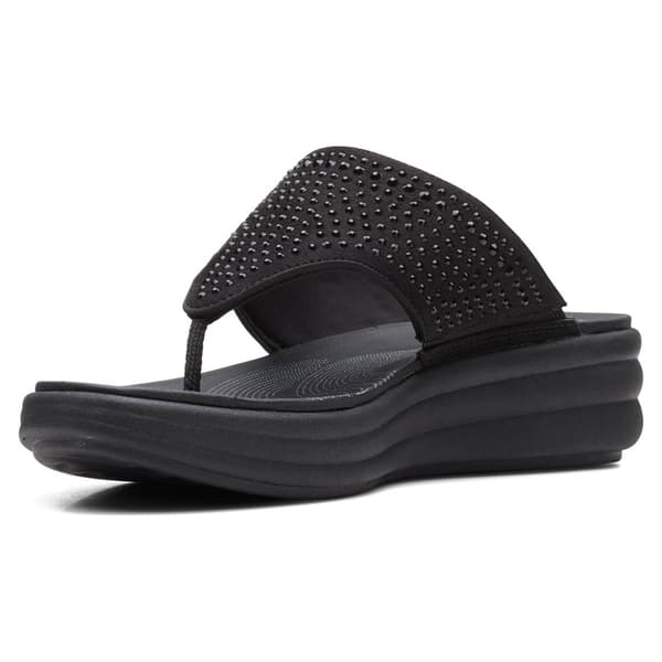 Womens Clarks® Cloudsteppers™ Drift Jaunt Interest Flip Flops