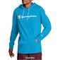 Mens Champion Mid-Weight Jersey Knit Pullover Logo Hoodie - image 5