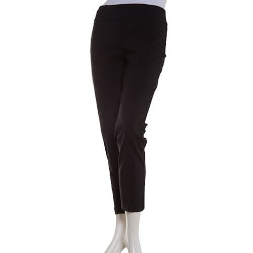 Petite Zac & Rachel Solid Slim Pull-On Capris Pants - Boscov's