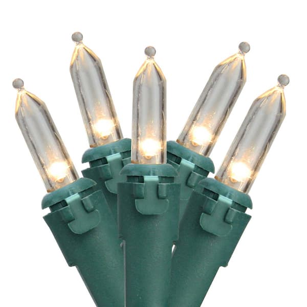 Northlight Seasonal 100 Warm White LED Mini Christmas Lights - image 