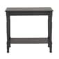 9th & Pike(R) Black Traditional Wood Console Table - image 1