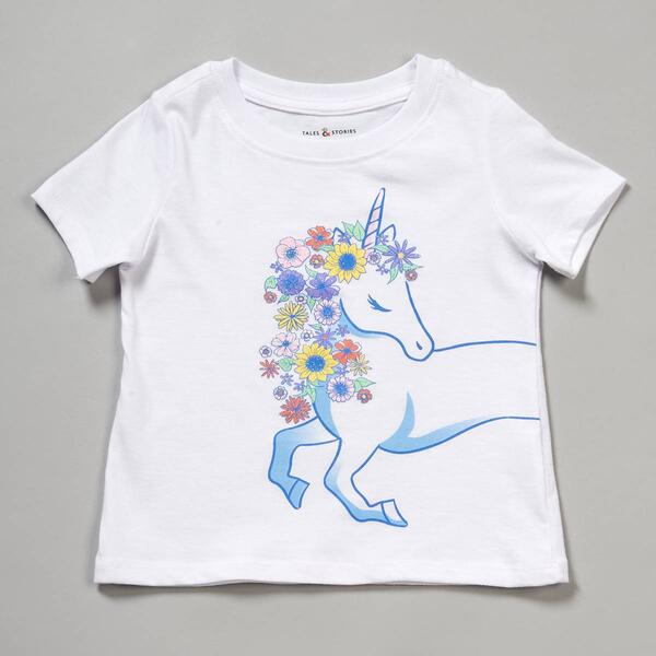 Toddler Girl Tales & Stories Unicorn Graphic Tee - image 