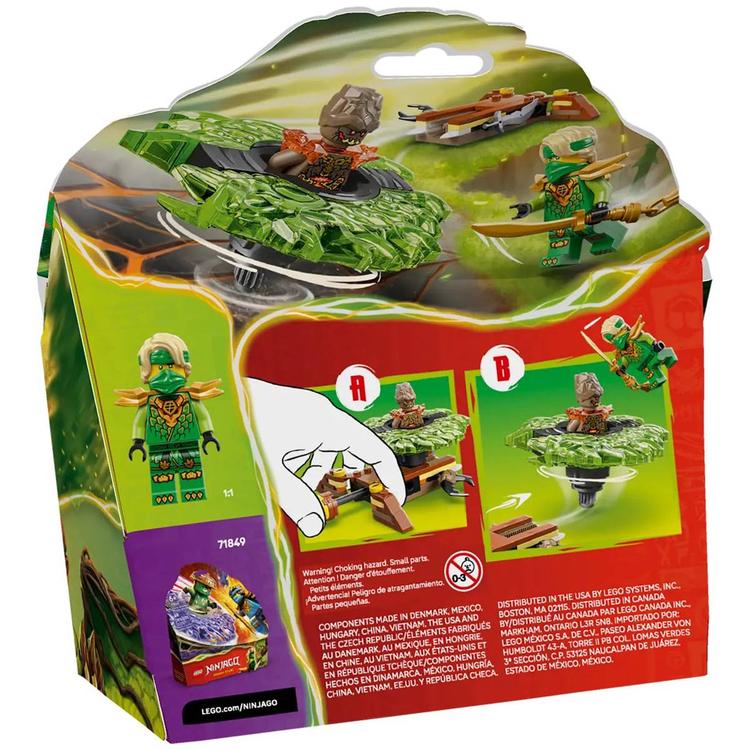 LEGO® Ninjago® Lloyd vs. Elemental Monster Spinner Building Kit