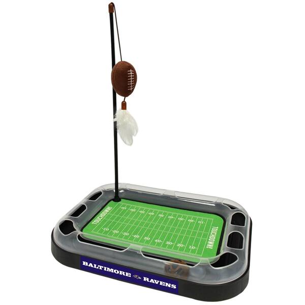 NFL Baltimore Ravens Football Field Cat Scratcher - image 